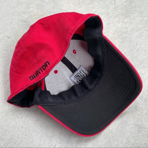 Vintage Burton Snowboards red flex fit cap/ hat - Picture 6 of 6